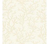 344971 - Versace Mare Corallo Beige Crema AS Creation Carta da Parati