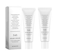 345 Crema Relief Crema, 345 Barrier Cream Cura quotidiana del viso, Blemish Relief Care, Lenitivo Recupero & Umidità, Crema idratante lenitiva coreana per tutti i tipi di pelle
