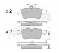 346.1 TRUSTING PAST.FRE.FORD Focus 05> Trusting Freni
