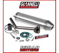 34604HF - Terminale Scarico Giannelli ENDURO 2T Alluminio Aprilia RX 50 (99-05)
