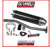 34631HF SILENZIATORE CARBONIO GIANNELLI DERBI SENDA 50 R 1999 (34659HF)