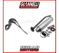 34648HF+34649HF MARMITTA GIANNELLI DERBI DRD PRO 50 SM 2006 ALLUMINIO
