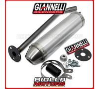 34649HF - Terminale Scarico Giannelli ENDURO 2T Alluminio Derbi DRD PRO 50 SM