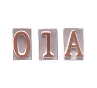 34670 Q.TA' 10 LETTERA C IN TERRACOTTA 5X9 CM