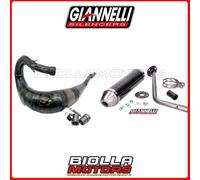 34677HF+34681HF MARMITTA GIANNELLI PEUGEOT XP6 SM 50 2006-2007 CARBONIO
