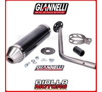 34681HF SILENZIATORE CARBONIO GIANNELLI PEUGEOT XP6 SM 50 2006-2007 (34677HF)