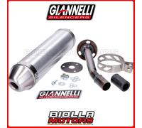 34708HF - Terminale Scarico Giannelli ENDURO 2T Alluminio Vent DERAPAGE 50