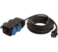 349.044, 10 m, esterno, IP44, 1,5 mm2, nero, blu, 4 punti CA NEW