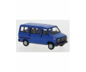 34903 Brekina HO Alfa Romeo AR6 minibus colore blu anno 1982 scala 1:87