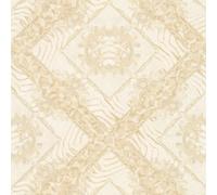 349044 - Versace Ornamento Zebra Crema AS Creation Carta da Parati