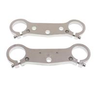 34mm Forcella Anteriore Ammortizzatore Direzione Piastra Superiore E Inferiore Triple Tree Compatibile Con 47cc 49cc Moto Dirt Bike Moto
