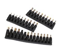 34pcs Universal Laptop DC Power Adapter Tips 5.5x2.1 mm DC AC Power Adapter Kits