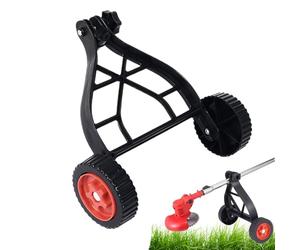 34x35x12 Cm Ruote Di Supporto Per Decespugliatore, Ruota Di Supporto Del Trimmer Regolabile, Ruote Ausiliarie Per Tosaerba, Ruota Per Tagliabordi, Attacco Per Tosaerba A Ruotas Per Decespugliatore