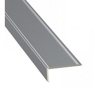 35.4" Aluminum Stair Nosing Edge Protector - Anti-Slip L-Shape Step Edge Trim - Metal Stair Treads for Indoor Outdoor, Decorative Stair Edging, Easy-to-Install(7x3x90cm(2.76x1.18x35.4in))