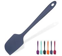 35.6cm Grande Spatola Flessibile Silicone: U-Taste 315℃ Resistente al Calore Leccapentola di Gomma Raschietto Antiaderente, Utensile da Cucina per Miscelazione Raschiare (Mezzanotte Blu)