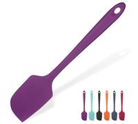 35.6cm Grande Spatola Flessibile Silicone: U-Taste 315℃ Resistente al Calore Leccapentola di Gomma Raschietto Antiaderente, Utensile da Cucina per Miscelazione Raschiare (Viola)