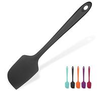 35.6cm Grande Spatola Flessibile Silicone: U-Taste 315℃ Resistente al Calore Leccapentola di Gomma Raschietto Antiaderente, Utensile da Cucina per Miscelazione Raschiare (Nero)