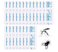 35 adesivi trasparenti per mosche per finestre, strisce adesive impermeabili per catturare mosche, mosche, mosche, tarme, zanzare
