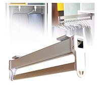 35 cm-60 cm- Slide di Asciugatura/portabricchini per Chiusura per Armadio, Porta di Asciugatura del Guardaroba a Risparmio Spaziale, portapacing per la casa, per Sciarpa/Jeans/Asciugamano/Cravatta