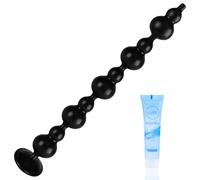 35 cm Analkugeln Buttplug con 10 sfere, Analplug Analkette mit Anal beads für Männer und Frauen, Dildo anale extra lungo Gancio anale Masturbatore anale Sex Toy Sextoy