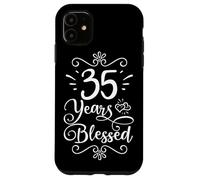 35° Compleanno 35 Anni Beati Religiosi Inspirational Custodia per iPhone 11