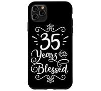 35° Compleanno 35 Anni Beati Religiosi Inspirational Custodia per iPhone 11 Pro Max