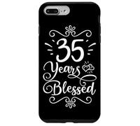 35° Compleanno 35 Anni Beati Religiosi Inspirational Custodia per iPhone 7 Plus/8 Plus