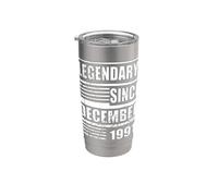 35° compleanno leggendario dal dicembre 1991 frase compleanno Bicchiere termico in acciaio inox doppia parete