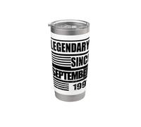 35° compleanno Leggendario dal settembre 1991 B-day Bicchiere termico in acciaio inox doppia parete