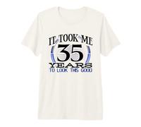 35° Compleanno Mi ha preso 35 Anni per Guardare Questo Buon Compleanno Maglietta Premium