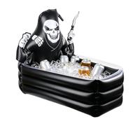 35 Inch Inflatable Drink Cooler Coffin Party Ice Container Halloween
