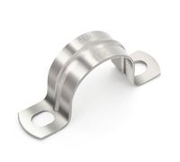 Ø 35 mm collari per tubi FamlTol 10 pezzi U-Fascette Stringitubo Acciaio Inox fascette metalliche stringitubo Per il fissaggio di grandi tubazioni dell'acqua e del gas