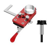 35 mm Cup cerniera Locator Jigs Guida in acciaio inox con cuscinetto a sfera per installazione accurata porta armadio cerniera Jig