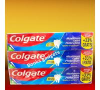 35 Pz Colgate MAXIMUM CARIES PROTECTION Dentifricio Smalto 4 x più Forte 100ml
