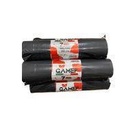 35 SACCHI EXTRA RESISTENTI NERI PER IMMONDIZIA 90X120 DA 150LITRI GAMEF 3459