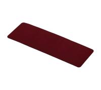 35"x13" Scrivania Tappetino Protettore,Feltro Doppio Lato,Rosso