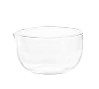 350/600 ml Contenitore per alimenti Ciotola di Frutta Rotonda con Ugello di Drenaggio Ciotola di Miscelazione Insalata di Vetro Servire Stoviglie Gelato Dessert Tazze