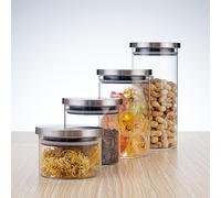 350 Ml Contenitore Coperchio Ermetico Alimenti Barattolo Di Sigillato