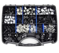 350 Pezzo Pannello Porta Clip Rivetti Set per Audi BMW Opel Skoda Seat