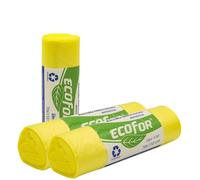 350 SACCHI SACCHETTI RACCOLTA DIFFERENZIATA 70x110 cm GIALLO Spazzatura GRANDI