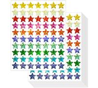 3500 Pezzi Stelline Adesive, 10 Colori Adesivi A Forma Di Stella, 15mm Adesivi Premio, Adesivi Decorativi, Glitter Adesivi, Stickers Adesivi Etichette per l'insegnante, Studenti, Ricompensa, fai da te