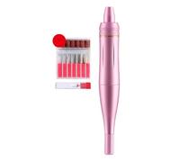 35000RPM Professionale Trapano Manicure Macchina Smerigliatrice Elettrica Levigatrice Penna Lucidante con Punte Bande Abrasive