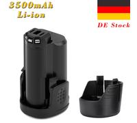 3500mAh Al litio Batteria Per Bosch BAT411 BAT411A BAT412 D-70745 GSR 10.8 V-LI