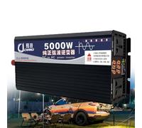 3500W 5000W 5500W 6000W 8000W Inverter Onda Sinusoidale Pura DC 12V 24V 48V 60V 72V in AC 220V 230V Trasformatore di Potenza Convertitore con Prese per Auto,Camion Camper(5000W,48Vto110V)