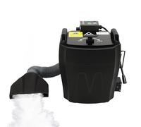 3500W Macchina Nebbia Ghiaccio Secco Pavimento Macchina del Nebbia Macchina del Nebbia Portata 150m² Controllo della Temperatura 30-110℃ Adatto per DJ, Matrimonio e Palcoscenico, Include Ugello e Tubo