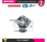 350120A Termostato, Refrigerante (ERA).