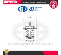 350365 Termostato, Refrigerante (ERA)