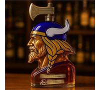350ml Escultura Decantador Whisky, Decanter Per Whisky E Bottiglia Di Vino - Statua Artistica, Sculture Di Decanter Per Whisky Con Personaggi 3D, Ornamenti Per Bottiglie Di Vino In Vetro(E)