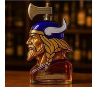 350ml Escultura Decantador Whisky, Decanter Per Whisky E Bottiglia Di Vino - Statua Artistica, Sculture Di Decanter Per Whisky Con Personaggi 3D, Ornamenti Per Bottiglie Di Vino In Vetro(F)