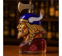 350ml Escultura Decantador Whisky, Decanter Per Whisky E Bottiglia Di Vino - Statua Artistica, Sculture Di Decanter Per Whisky Con Personaggi 3D, Ornamenti Per Bottiglie Di Vino In Vetro(I)